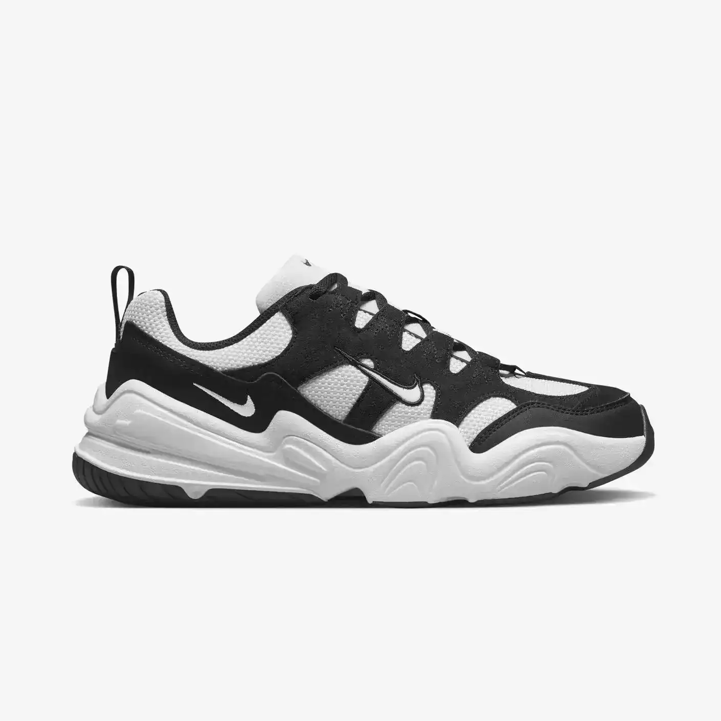 Nike Tech Hera Unisex Siyah Beyaz Spor Ayakkabı