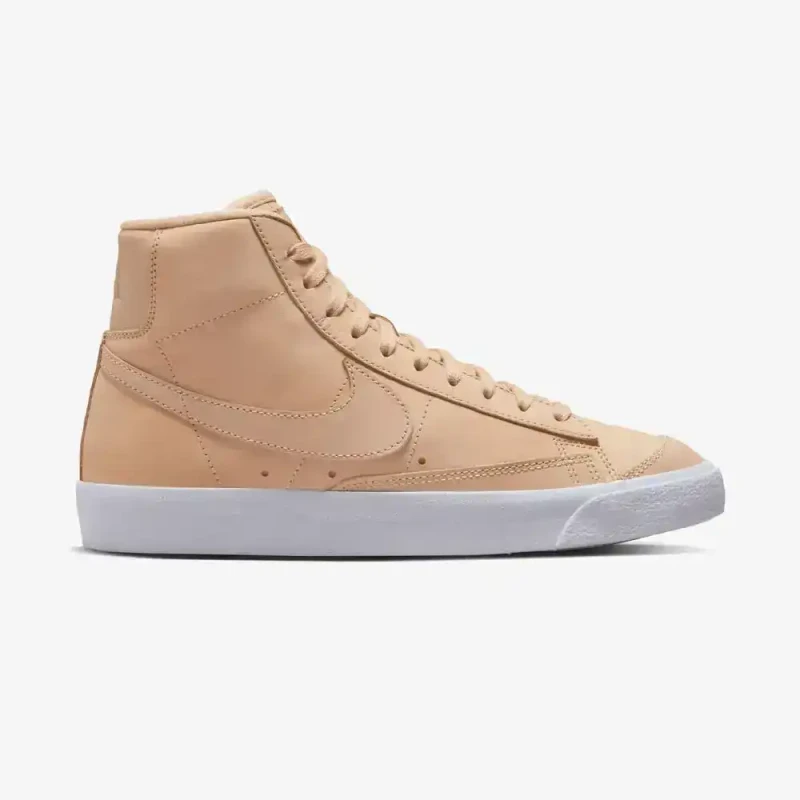 Blazer Mid Premium Kadın Bej Spor Ayakkabı