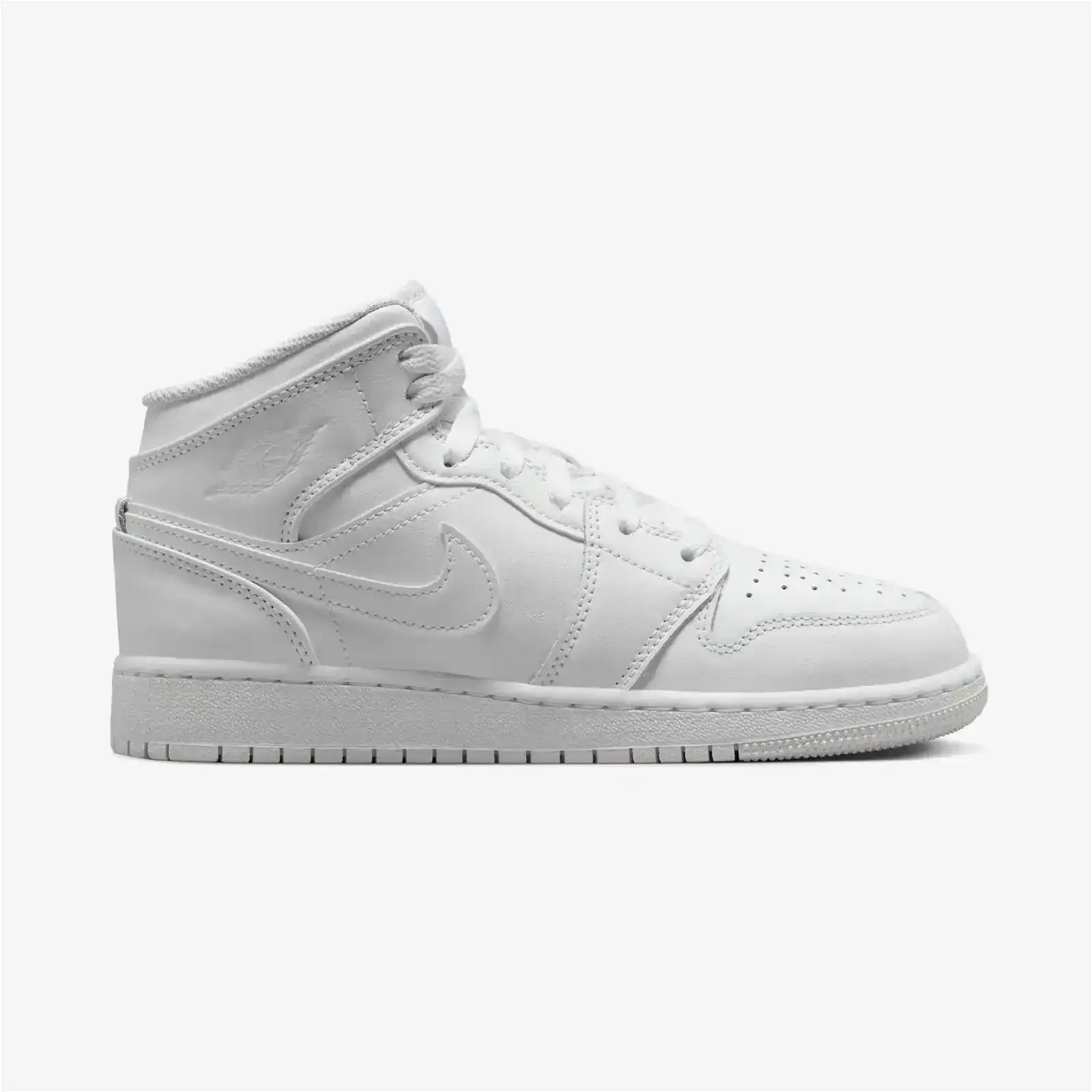Nike Jordan Air 1 Mid Beyaz Spor Ayakkabı 554725-136