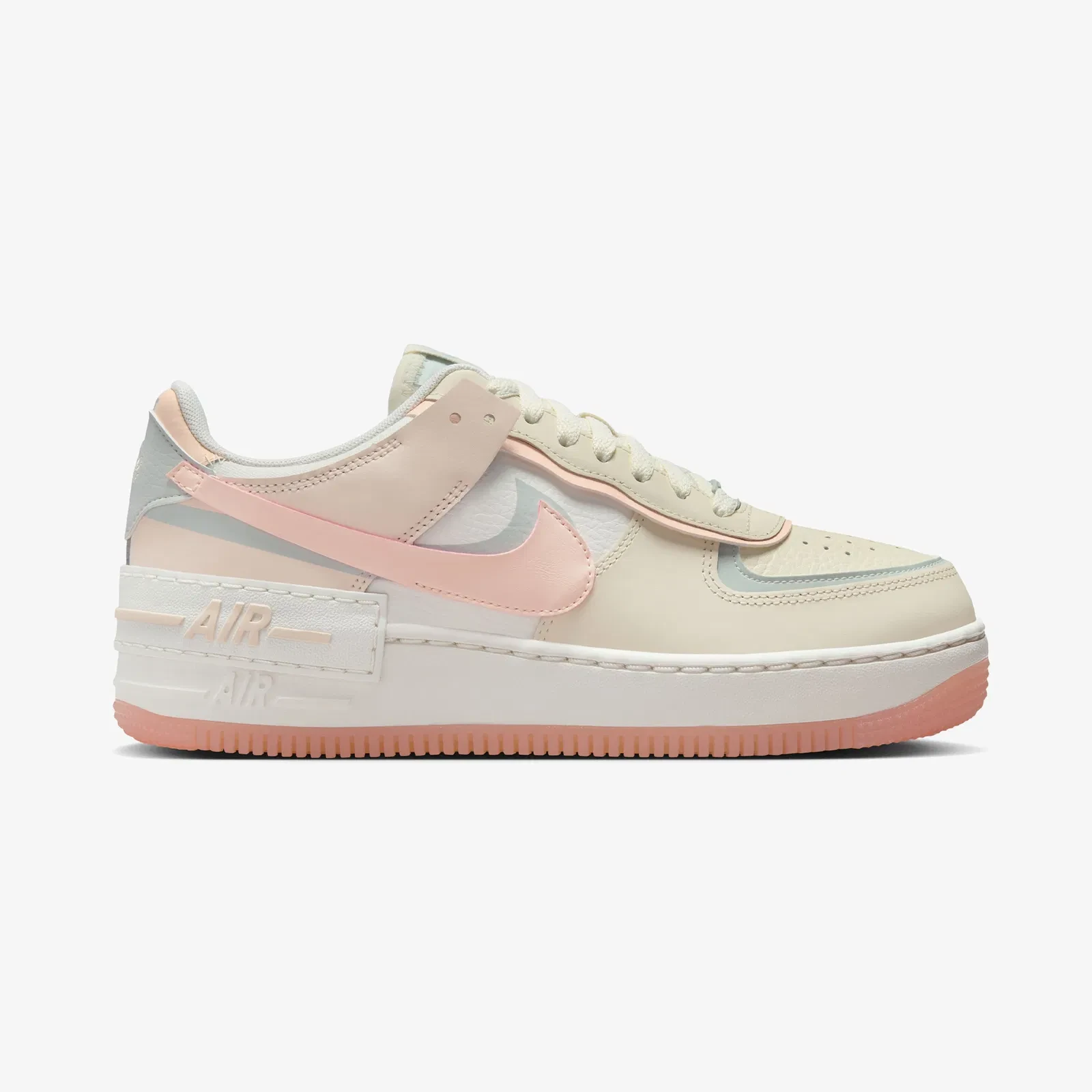 Nike Air Force 1 Shadow Kadın Krem Spor Ayakkabı DZ1847-105
