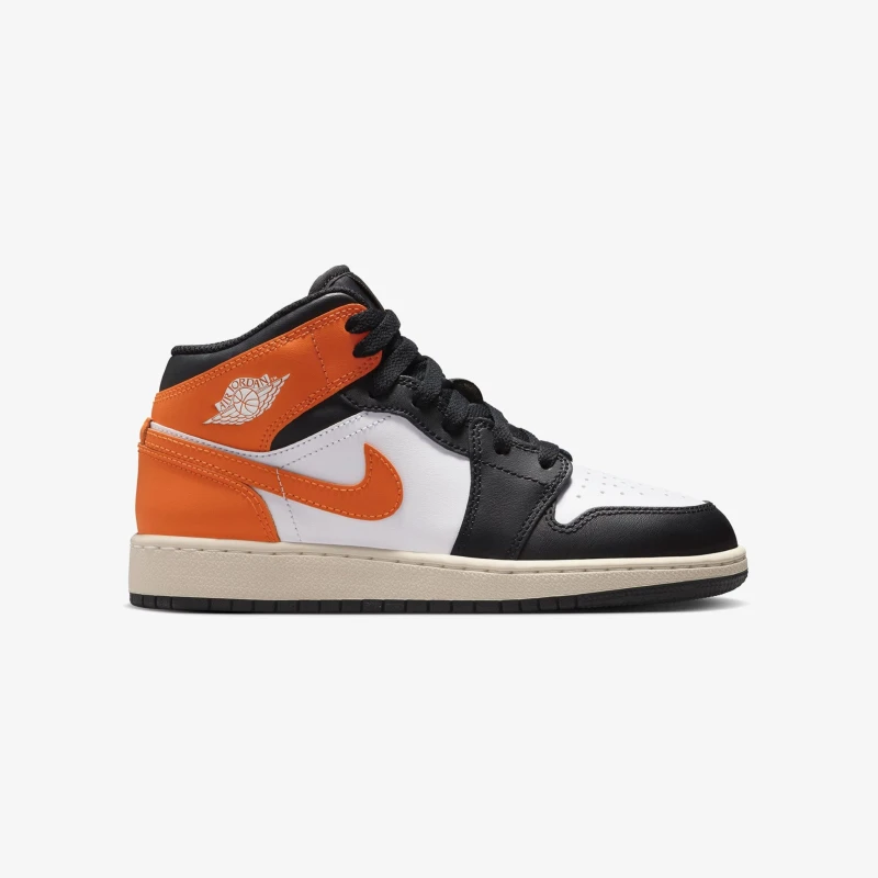 Jordan Air 1 Mid Turuncu Spor Ayakkabı