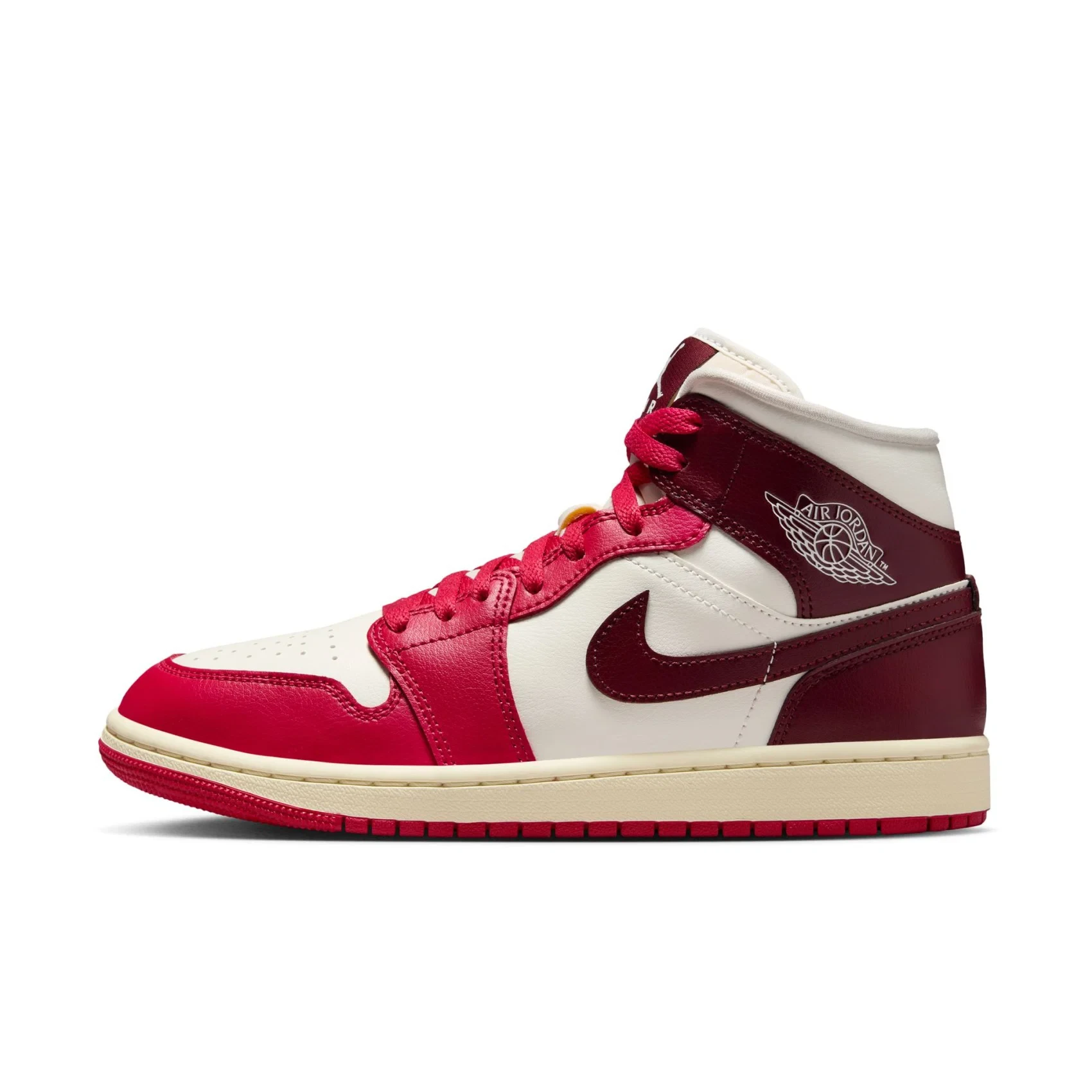 Nike Air Jordan 1 Mid Bej Günlük Sneaker BQ6472-119