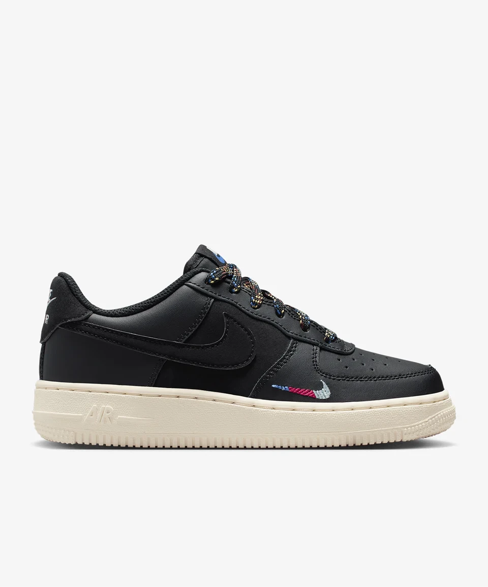 Nike Air Force 1 LV8 1 Siyah Günlük Snaker HQ1907-001