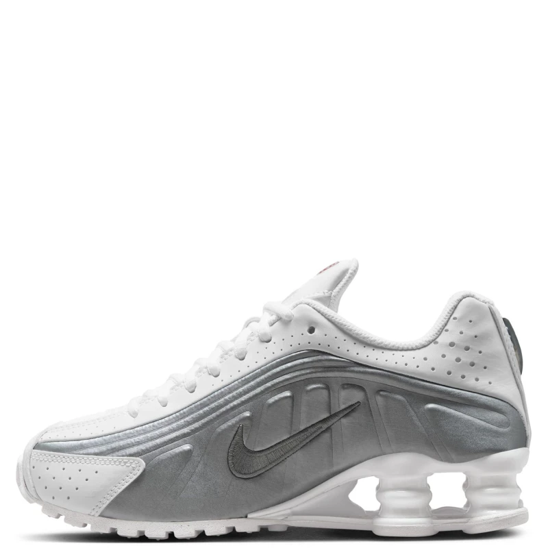 Shox R4 Beyaz-Gümüş Günlük Sneaker