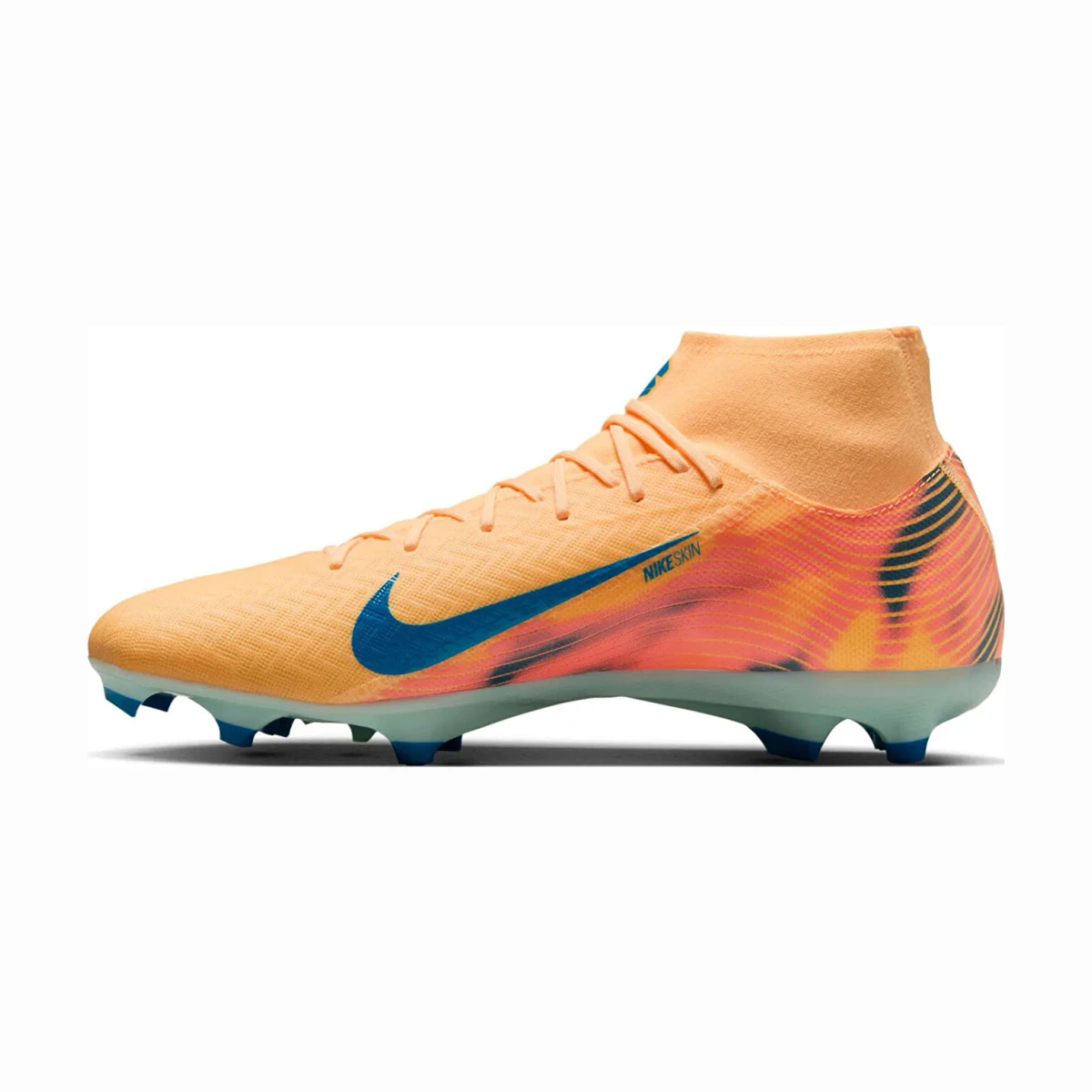 Nike Zoom Superfly 10 Acad Km Fg/Mg Erkek Turuncu Çim Saha Kramponu – görsel 3