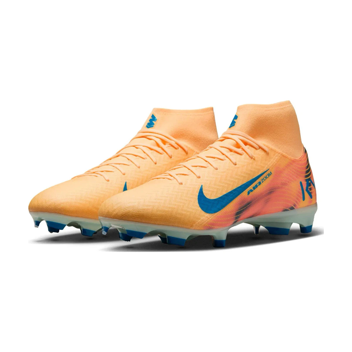 Nike Zoom Superfly 10 Acad Km Fg/Mg Erkek Turuncu Çim Saha Kramponu – görsel 4