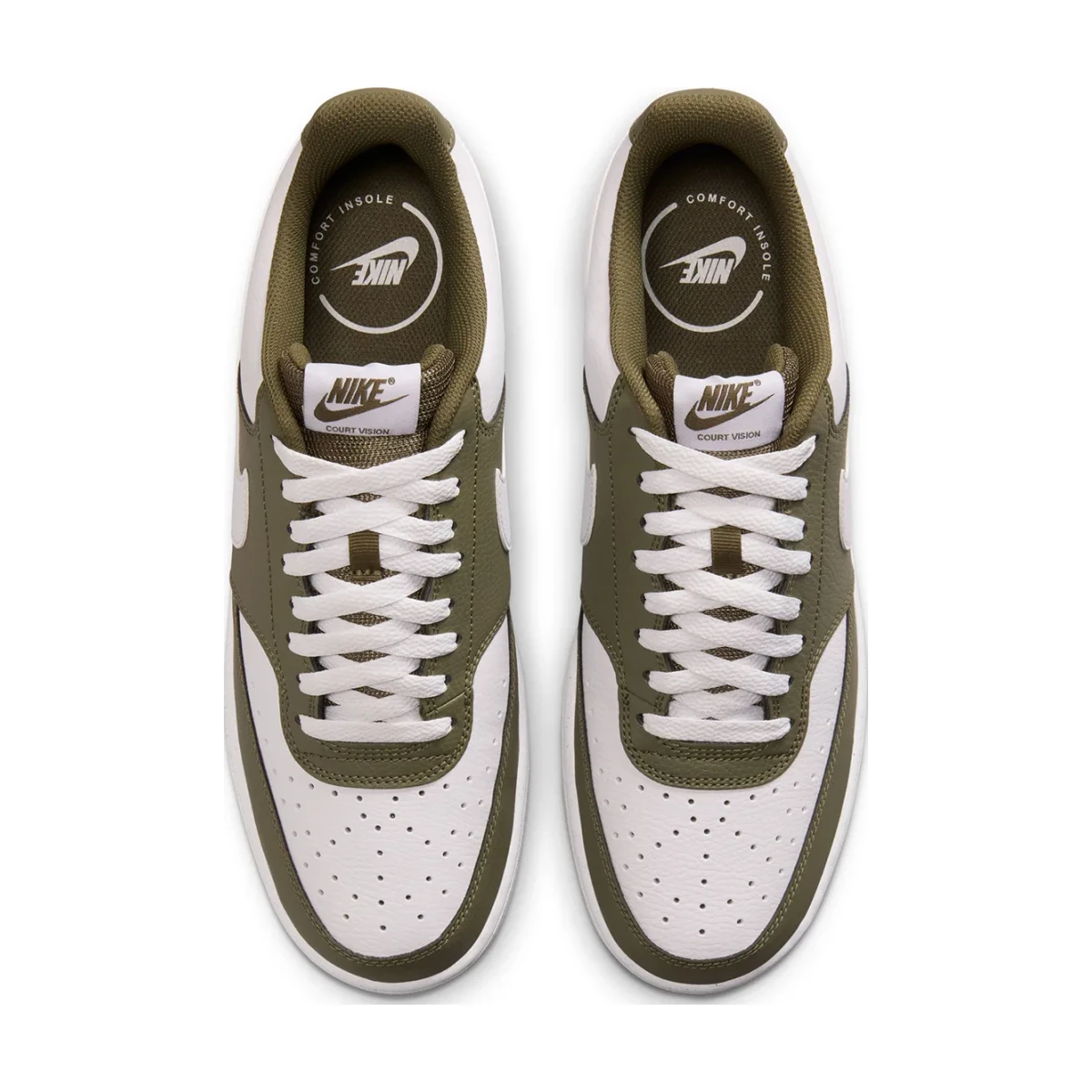 Nike Court Vision Lo Erkek Yeşil Sneaker – görsel 4