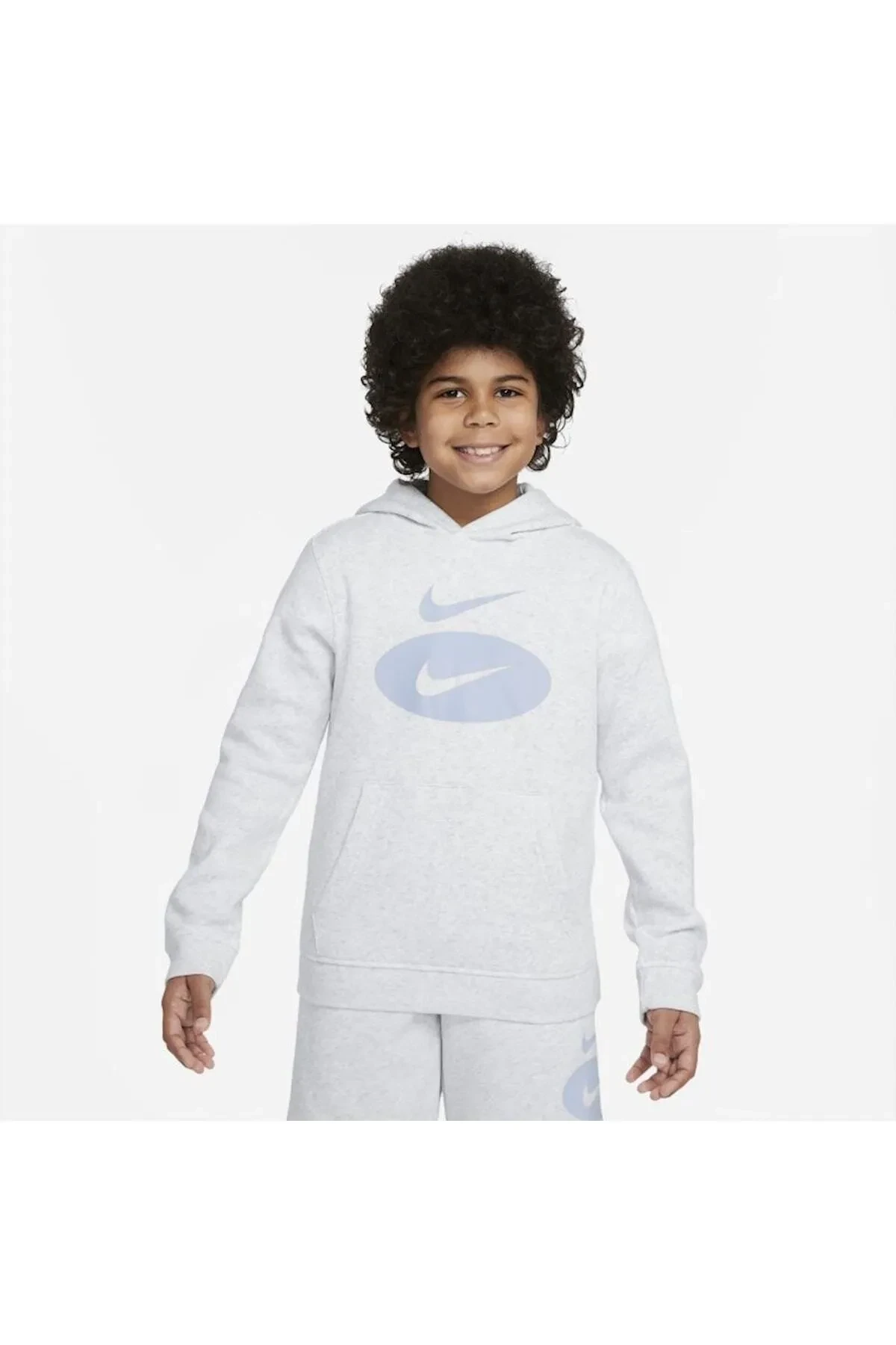 Nike Sportswear Genç Çocuk Kapüşonlu Sweatshirt DM8097-051
